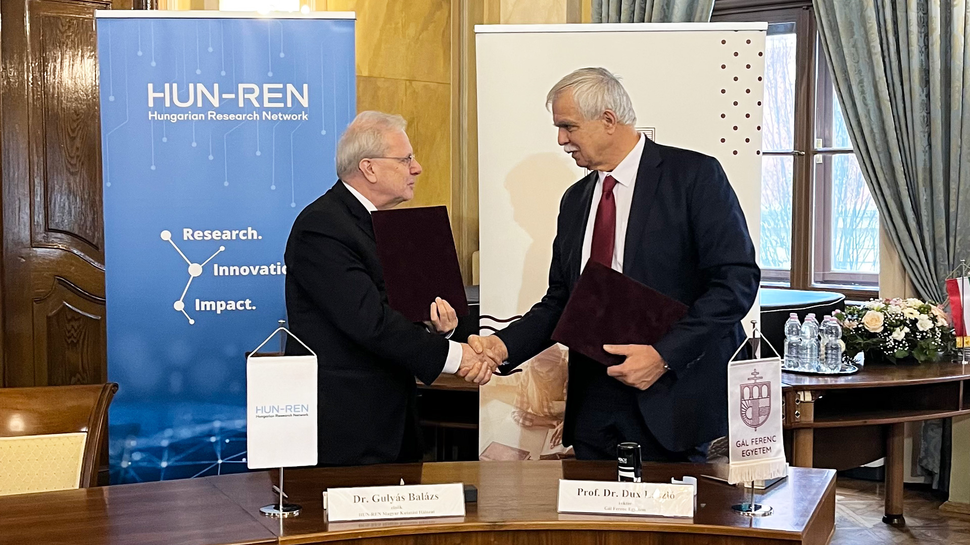 From talent development to spin-off companies: a comprehensive partnership between HUN-REN and Gál Ferenc University