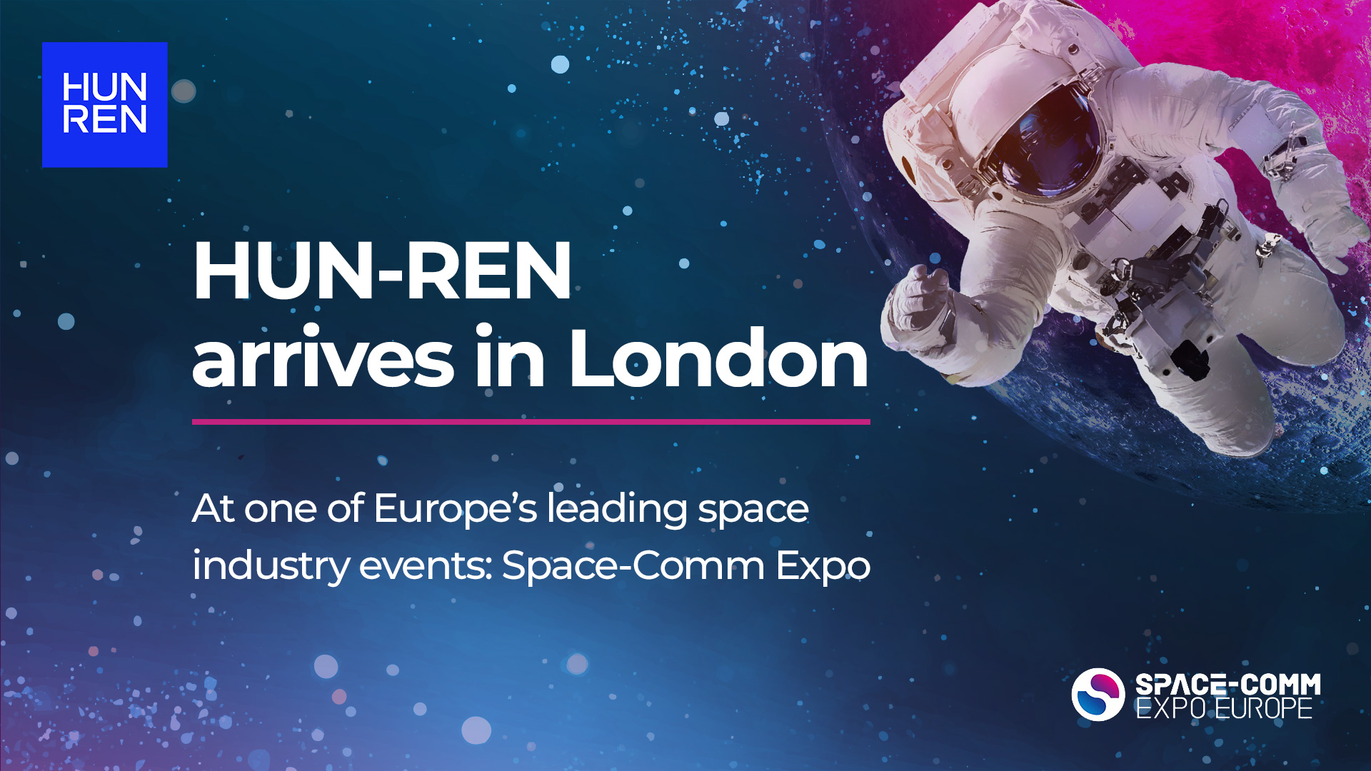 Hungarian space research to take centre stage at Space-Comm Expo Europe in London
