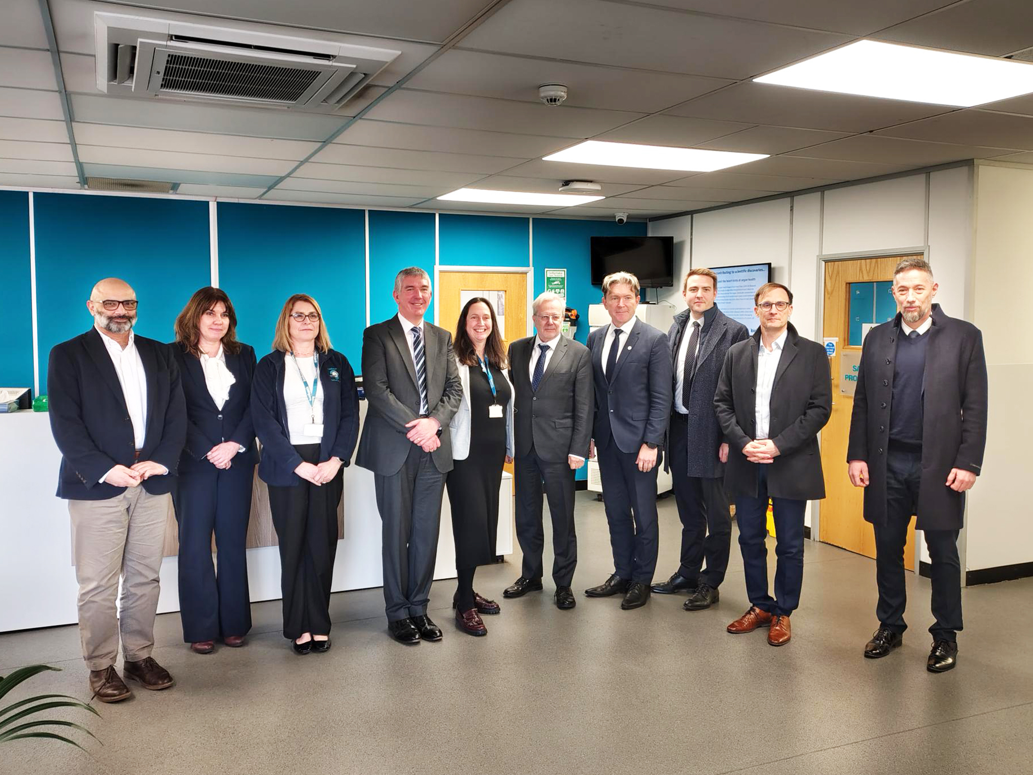 Two world-leading research centers, one shared goal – a leadership visit to Manchester