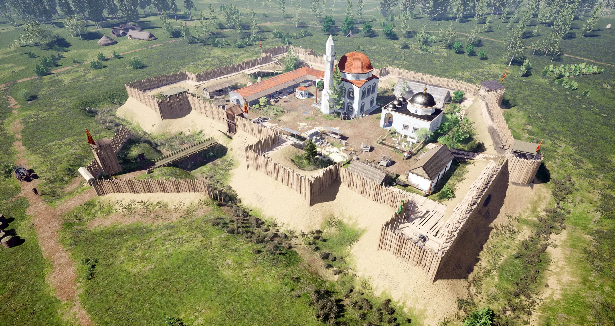Historical reconstruction of Sultan Suleiman's tomb chapel on the Turbék vineyard near Szigetvár. Edited by: Norbert Pap and Máté Kitanics