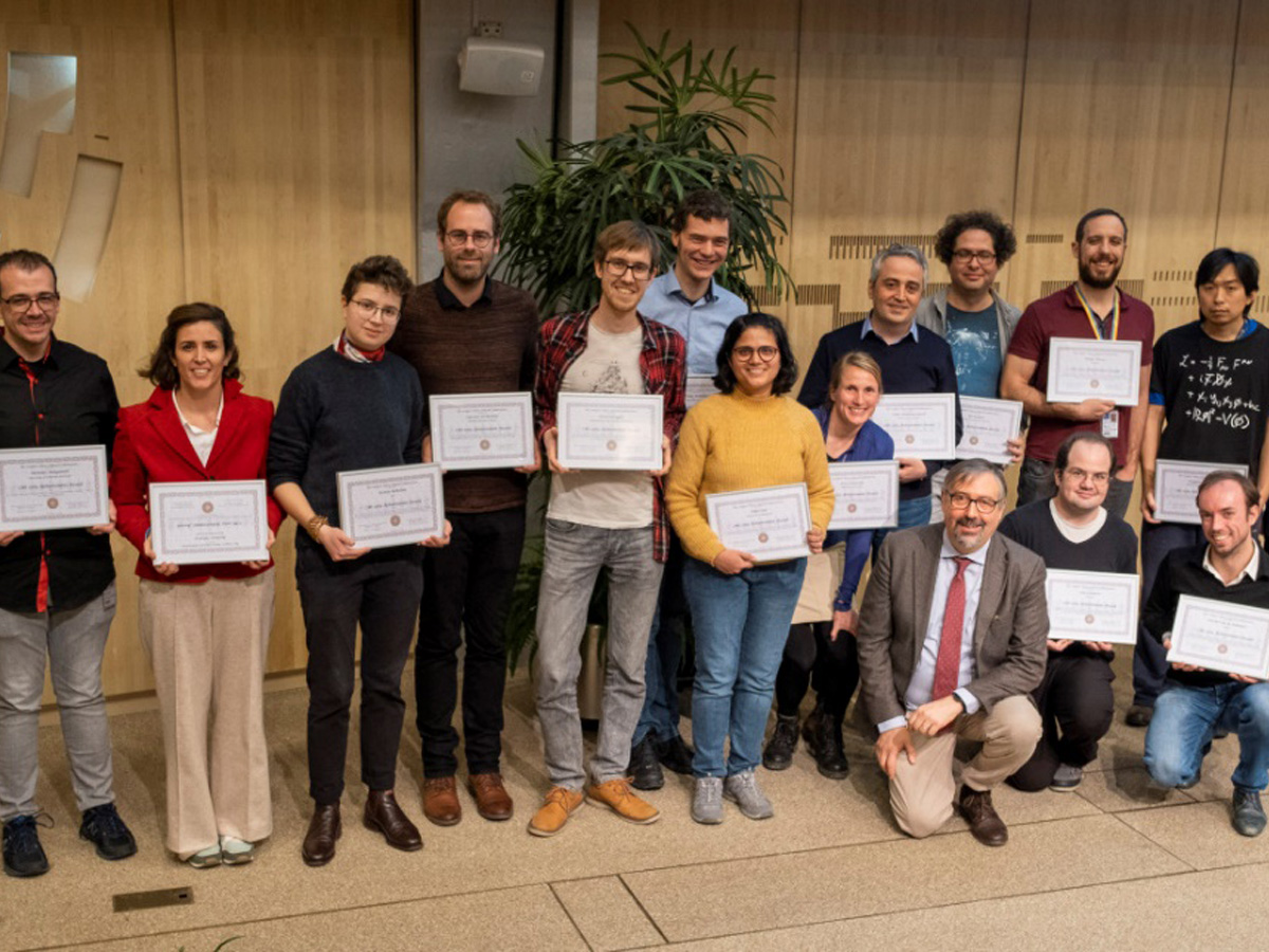 The winners of the CMS Achievement Award 2019