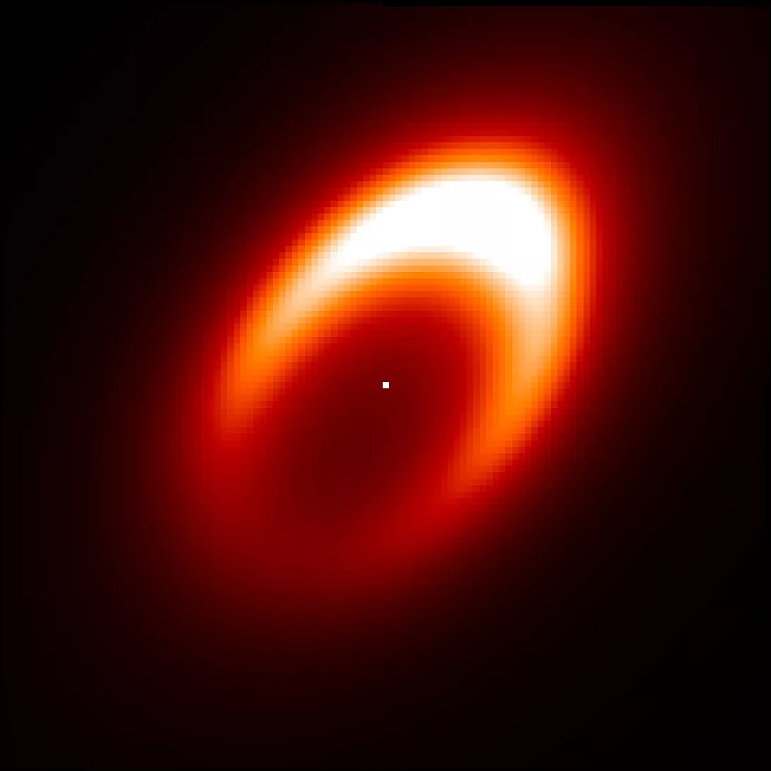 Vortex indicating planet formation observed by an international research team led by CSFK