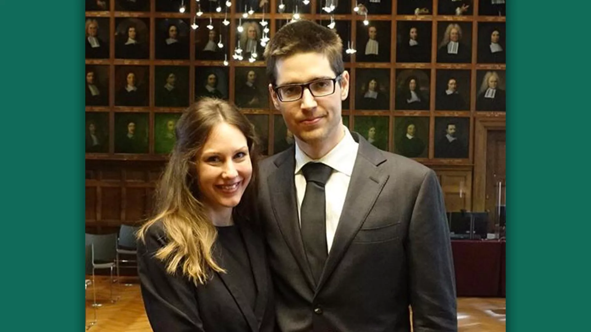 A Földfizikai és Űrtudományi Kutatóintézethez csatlakozó kutatók: Békési Eszter és Porkoláb Kristóf.