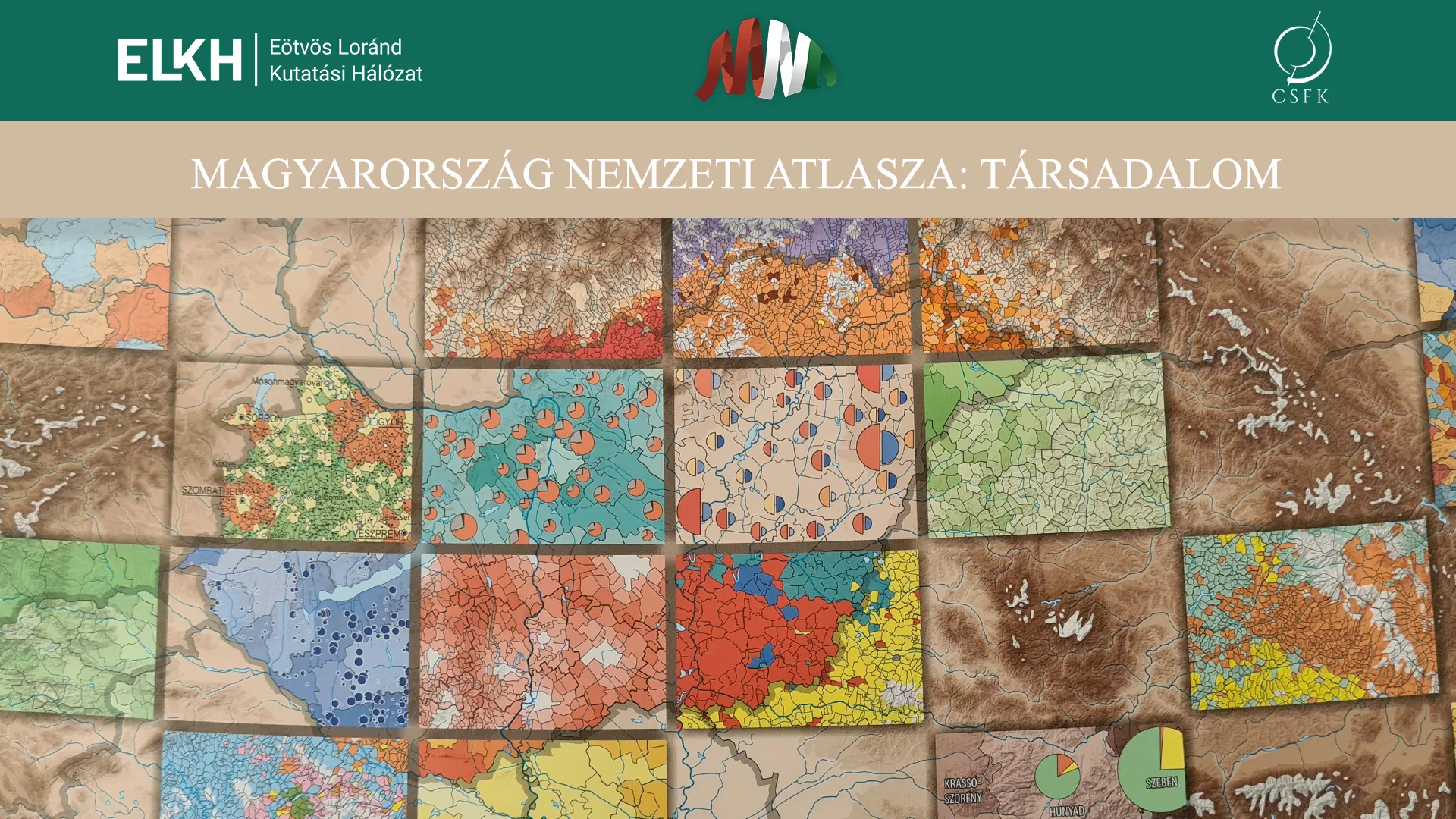 Elkészült Magyarország Nemzeti Atlaszának „Társadalom” című új kötete