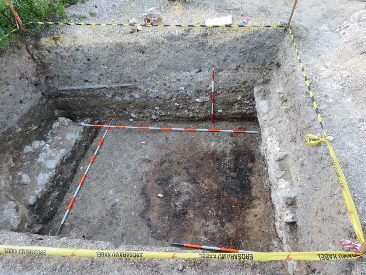 Archaeological excavations led by BTK in the area of the Benedictine monastery in Bakonybél have been completed
