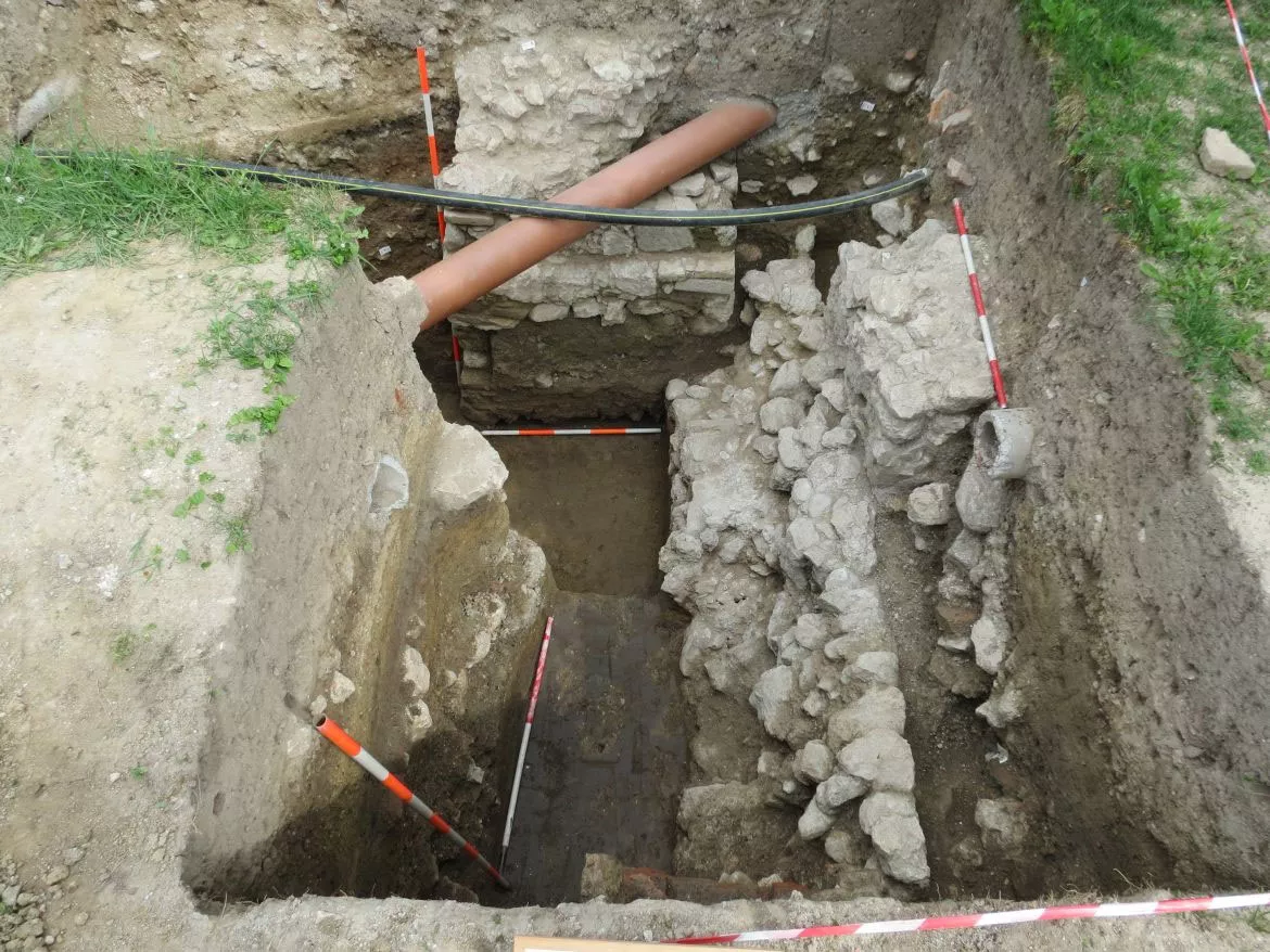 Archaeological excavations led by BTK in the area of the Benedictine monastery in Bakonybél have been completed