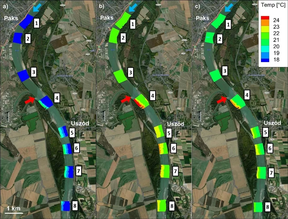 Hungarian researchers investigating the effects of spent cooling water from the Paks Nuclear Power Plant on the Danube have shown that the structure of the fish population is primarily determined by human impacts