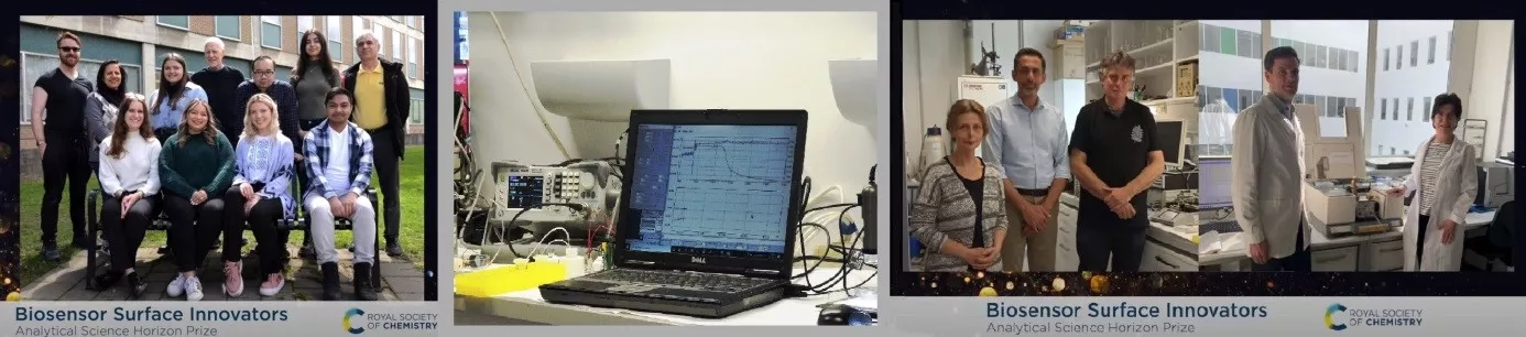 The Royal Society of Chemistry awarded the Robert Boyle Analytical Science Horizon Prize to the sensor development collaboration involving the Faculty of Science.