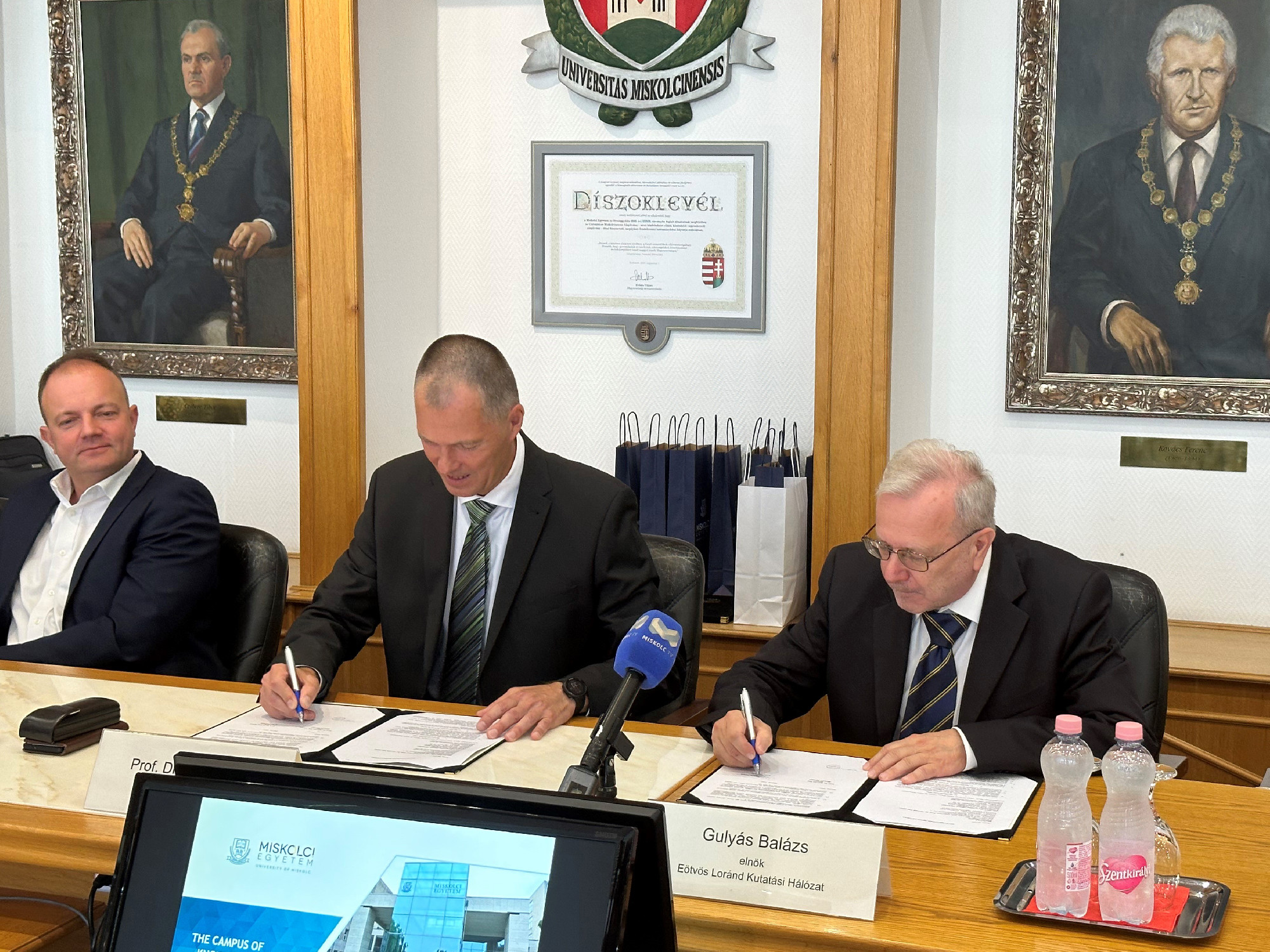 ELKH and the University of Miskolc sign cooperation agreement to promote collaborative achievements that bring benefits to higher education, science and Hungarian society