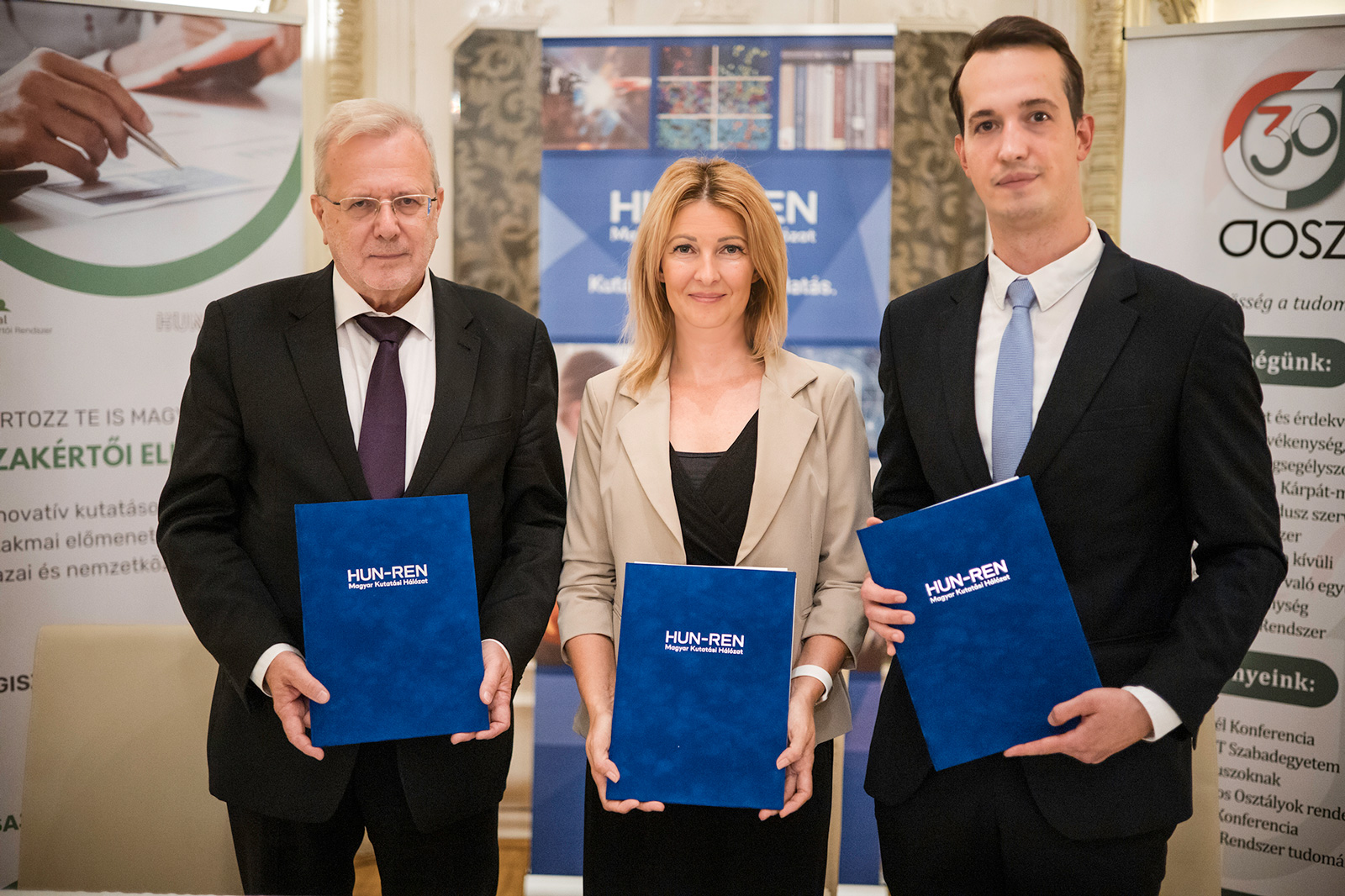 HUN-REN HQ, which manages the research network in Hungary, the Association of Hungarian PhD and DLA Candidates (DOSZ), and the Hunexpert Hungarian Expert System Ltd., have signed a cooperation agreement aimed at developing doctoral training and scientific