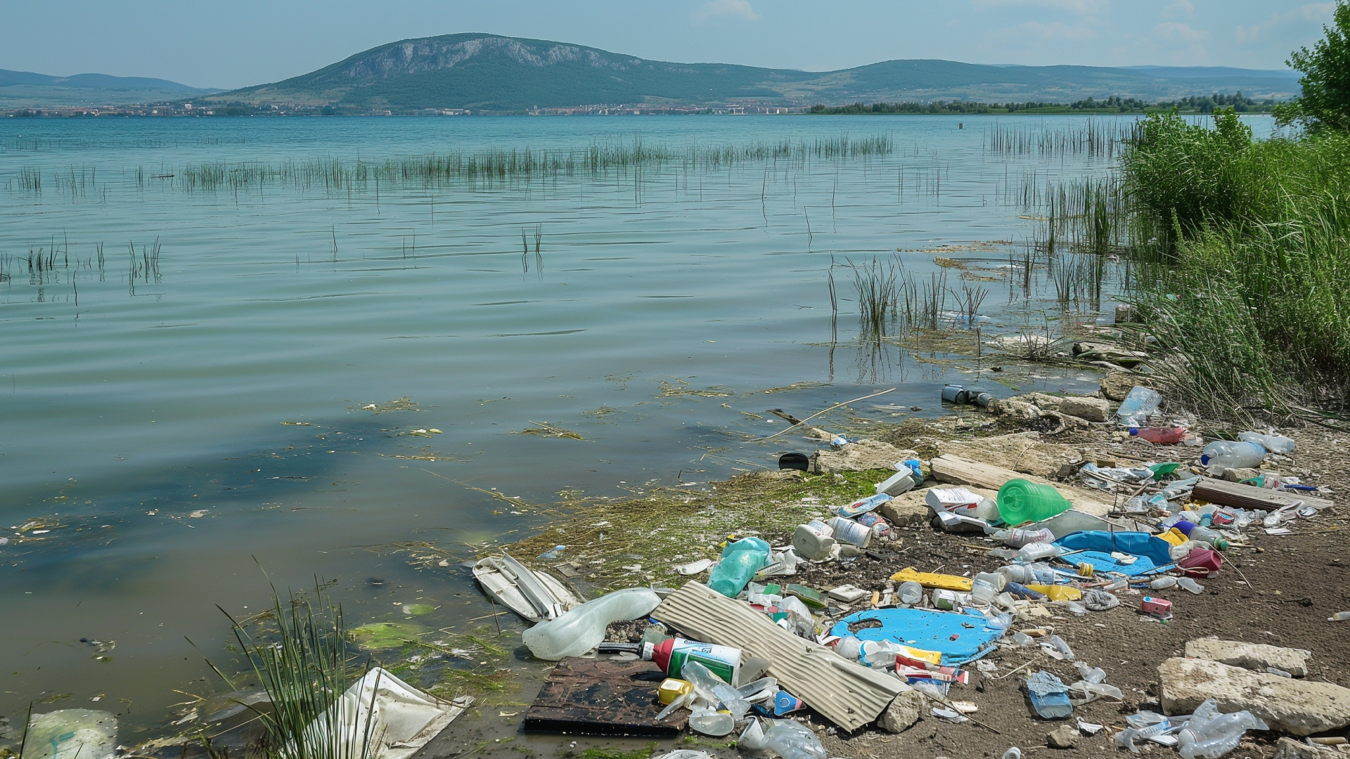 Lake Balaton contains ten times less microplastics than the most polluted natural waters in Hungary