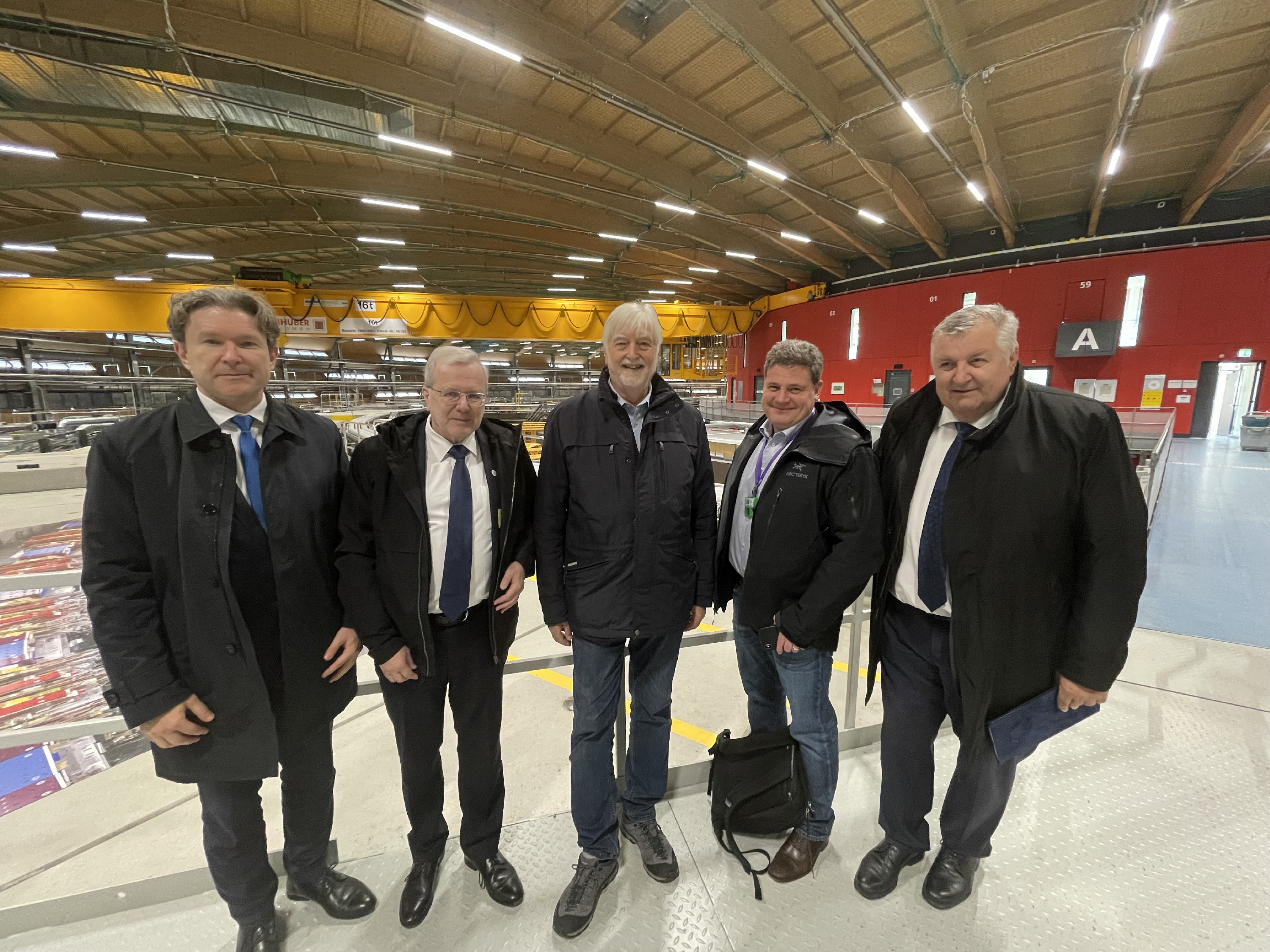 Magyar küldöttség a PSI-ben