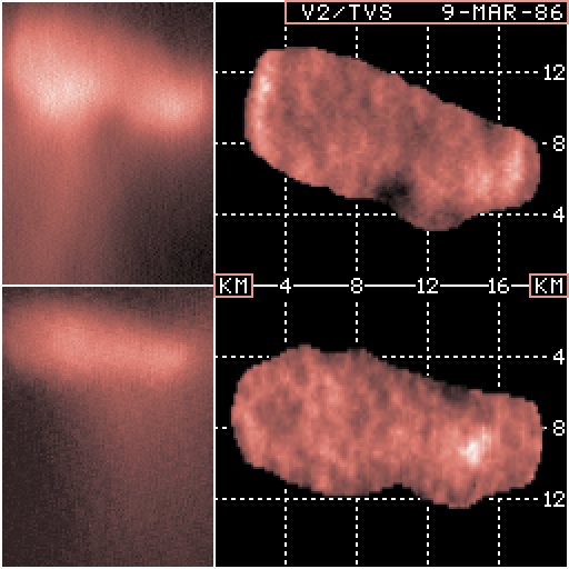 First glimpse at a comet’s nucleus through Hungarian eyes