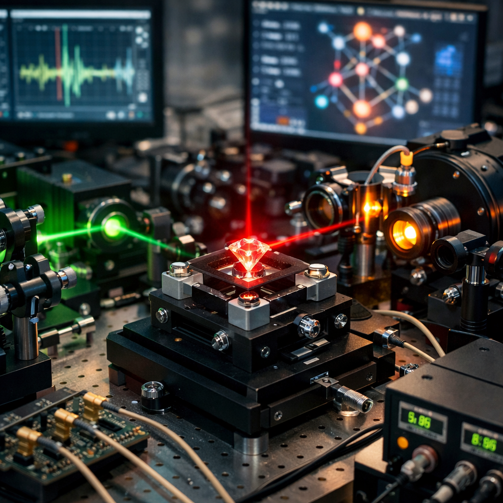 Forradalmi újítás: szobahőmérsékleten működő, hordozható kvantumprocesszoron dolgoznak a HUN-REN Wigner kutatói 