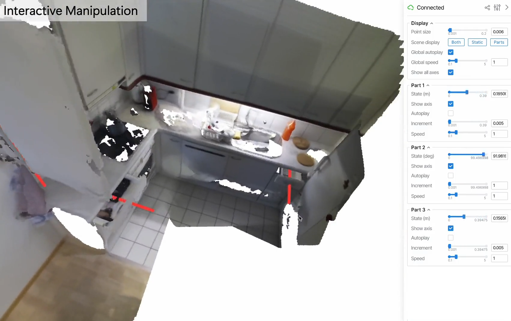 From Seeing to Understanding: FunREC Reconstructs Functional 3D Scenes from a Single Interaction Video