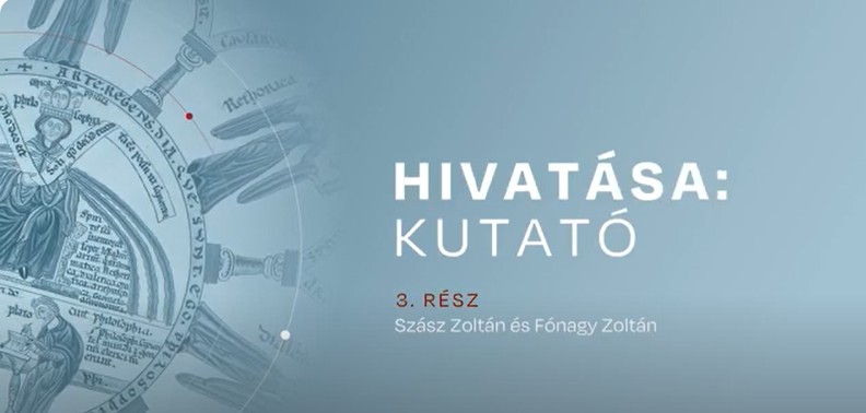 Hivatása: Kutató – Szász Zoltán